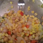 Corn and Chickpea Salsa