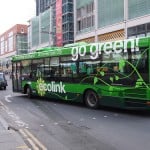 A city bus that runs purely on ethanol, Nottingham, UK