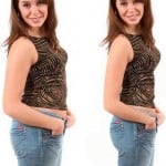 An OBVIOUS product of the photoshop diet. Do not be fooled!
