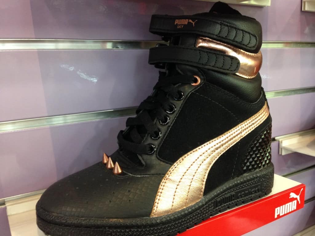 black and gold puma high tops