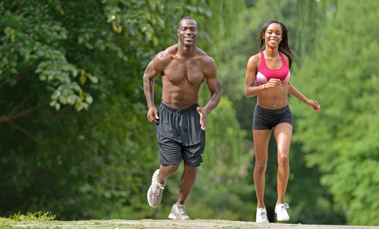 Image result for black couple working out